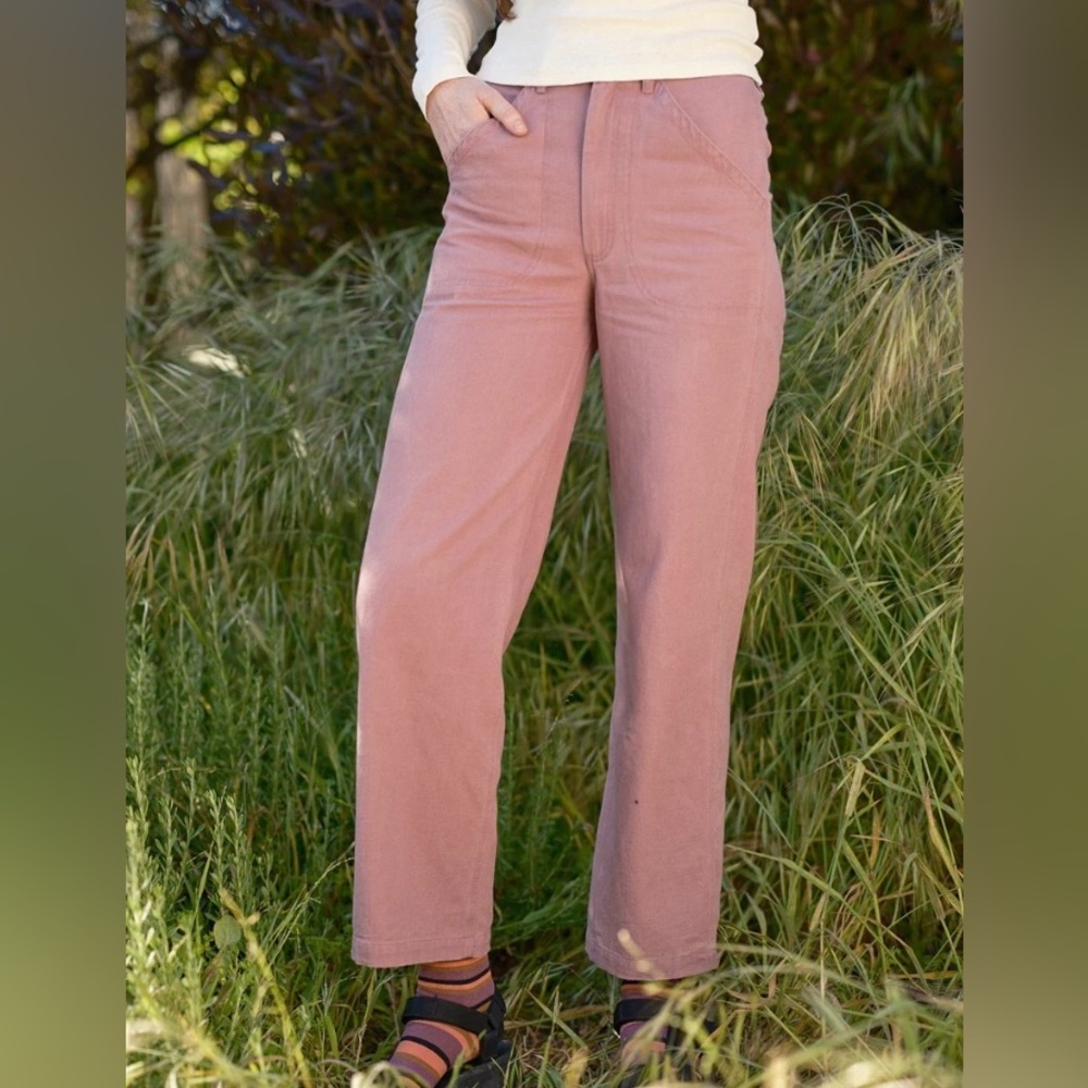 Mollusk Surf Shop painter pants size small lavender